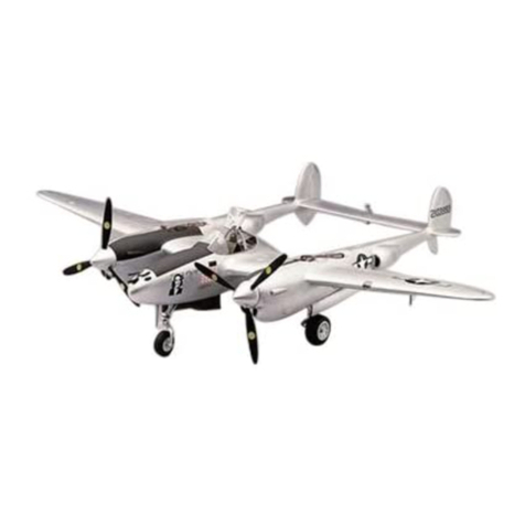 REVELL P-38J Lightning manual