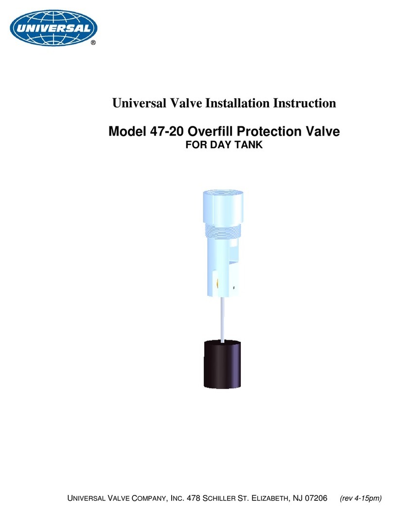 Universal 47-20 Installation instruction