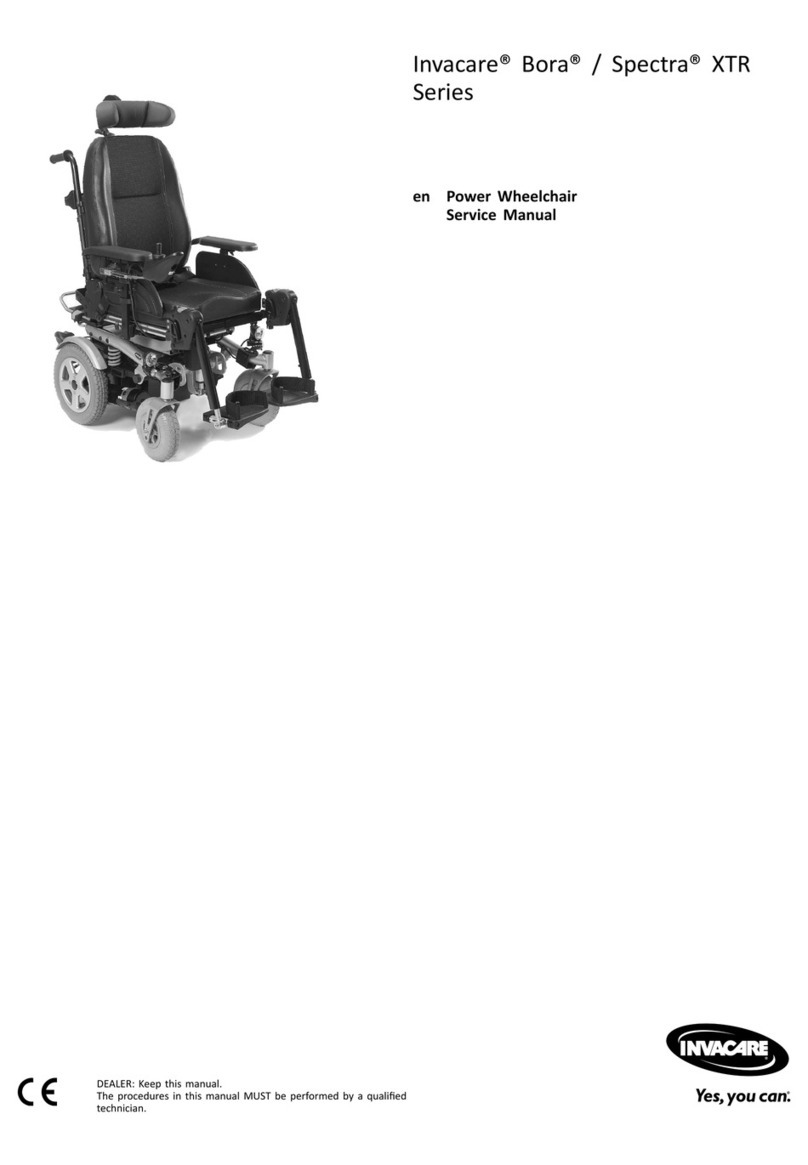 Invacare Bora XTR User manual