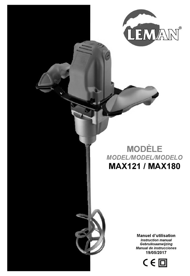 LEMAN MAX121 instruction manual