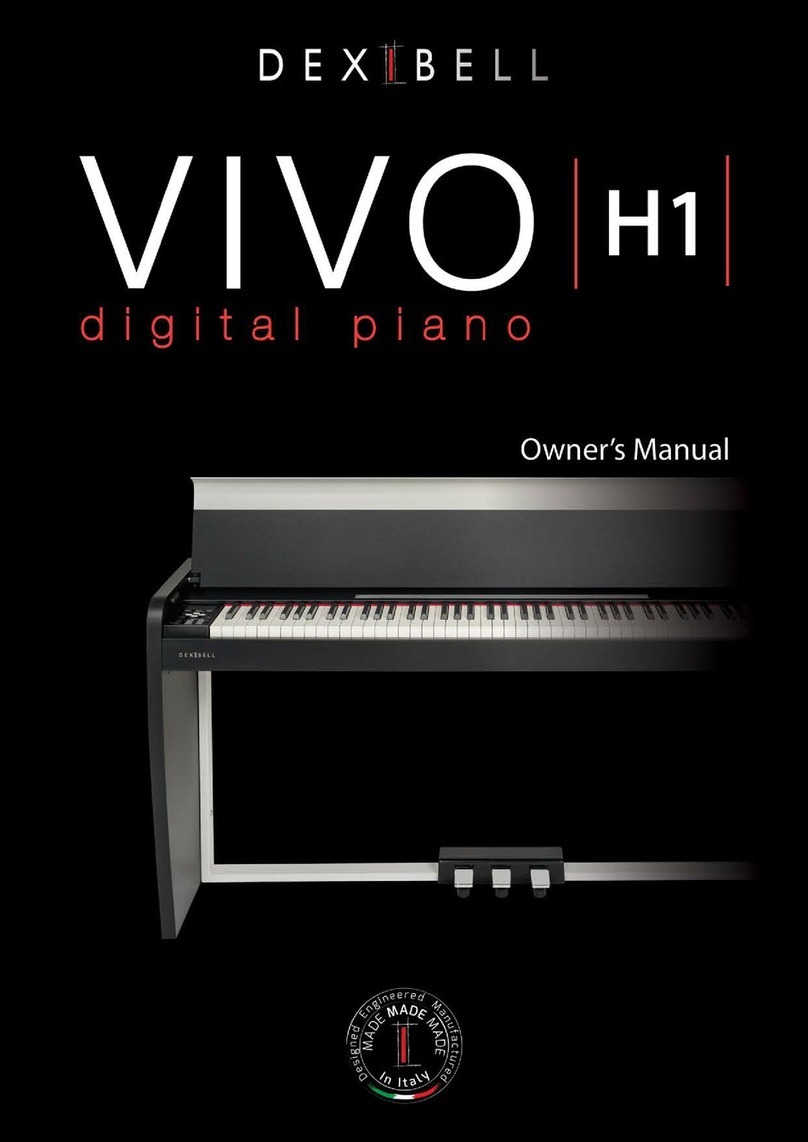 Dexibell VIVO H1 User manual