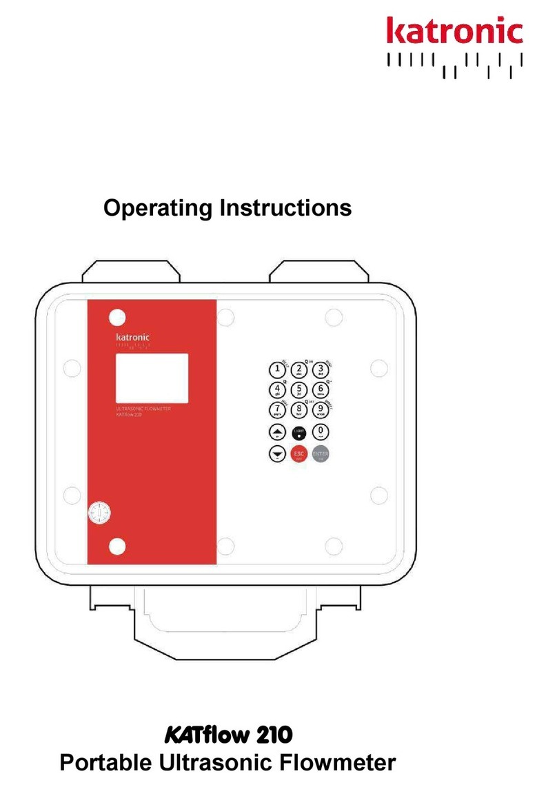 Katronic Technologies KATflow 210 User manual