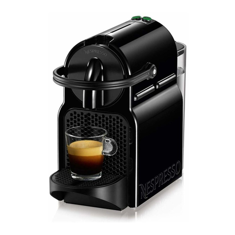 MAGIMIX Nespresso  Inissia M105 User manual