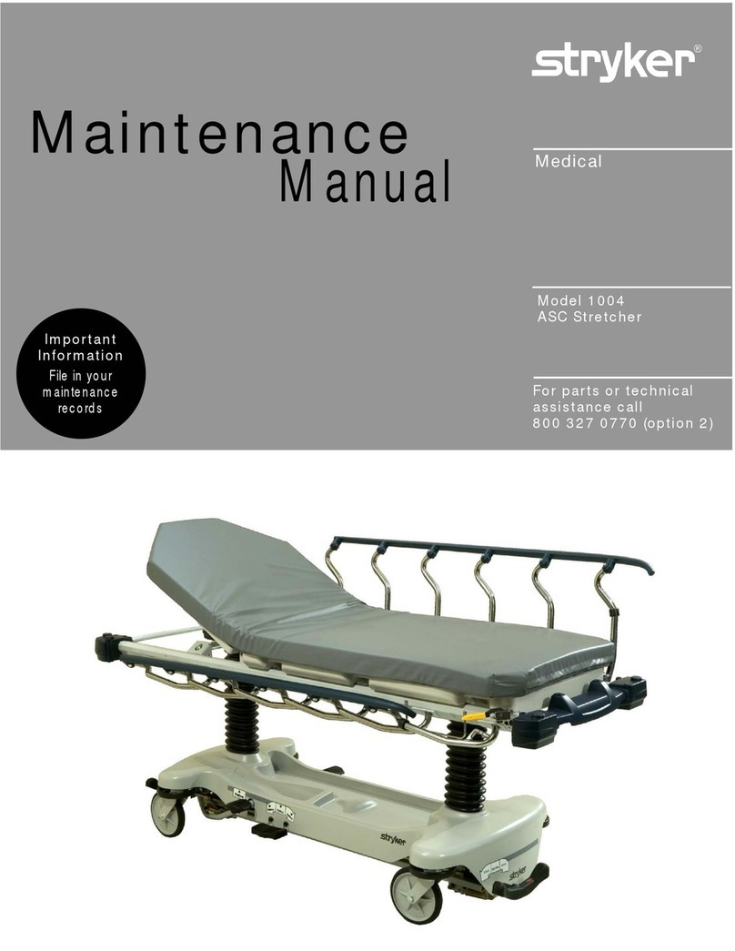 Stryker 1004 User manual Stryker 1004 User manual
