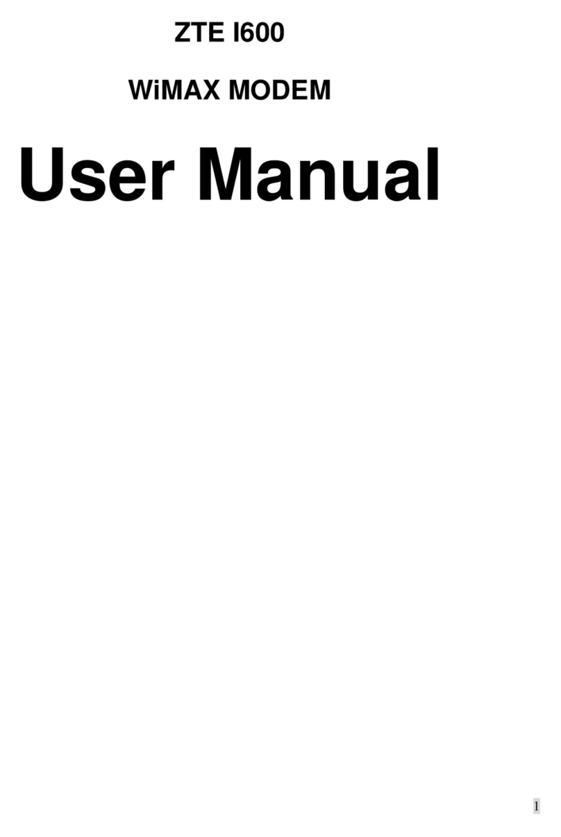 Zte I600 User manual