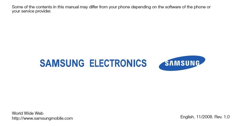 Samsung SCH-W699 user manual