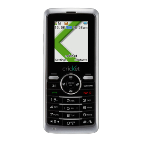 Cricket A100 User manual Cricket A100 User manual