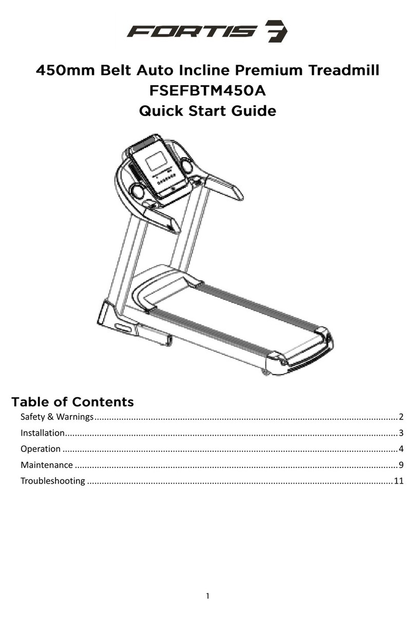 Fortis FSEFBTM450A User manual