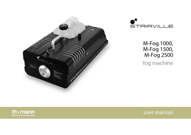thomann Stairville M-Fog 1000 user manual