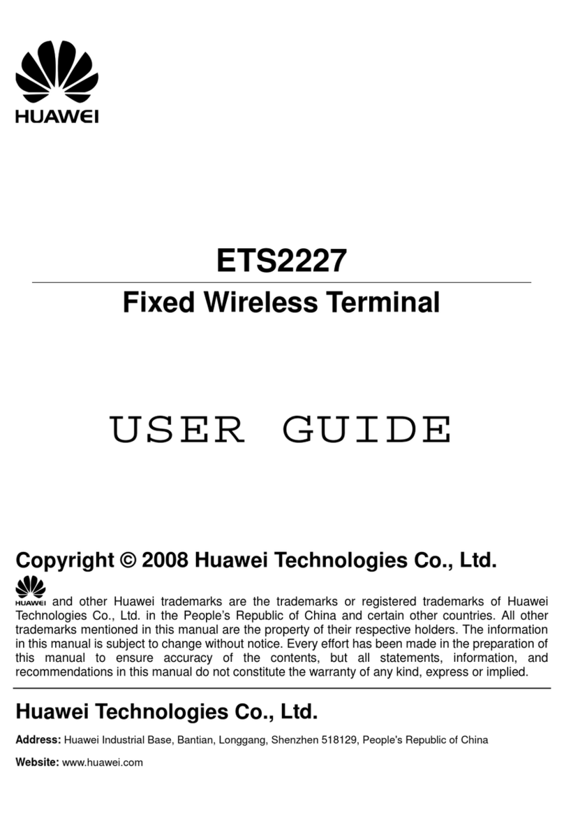 Huawei ETS2227 User manual