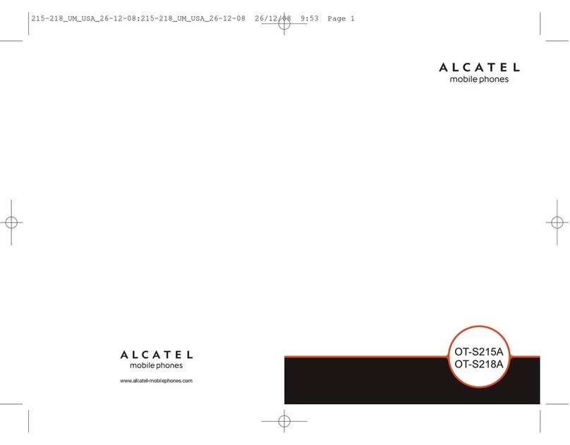 Alcatel OT-S215A User manual
