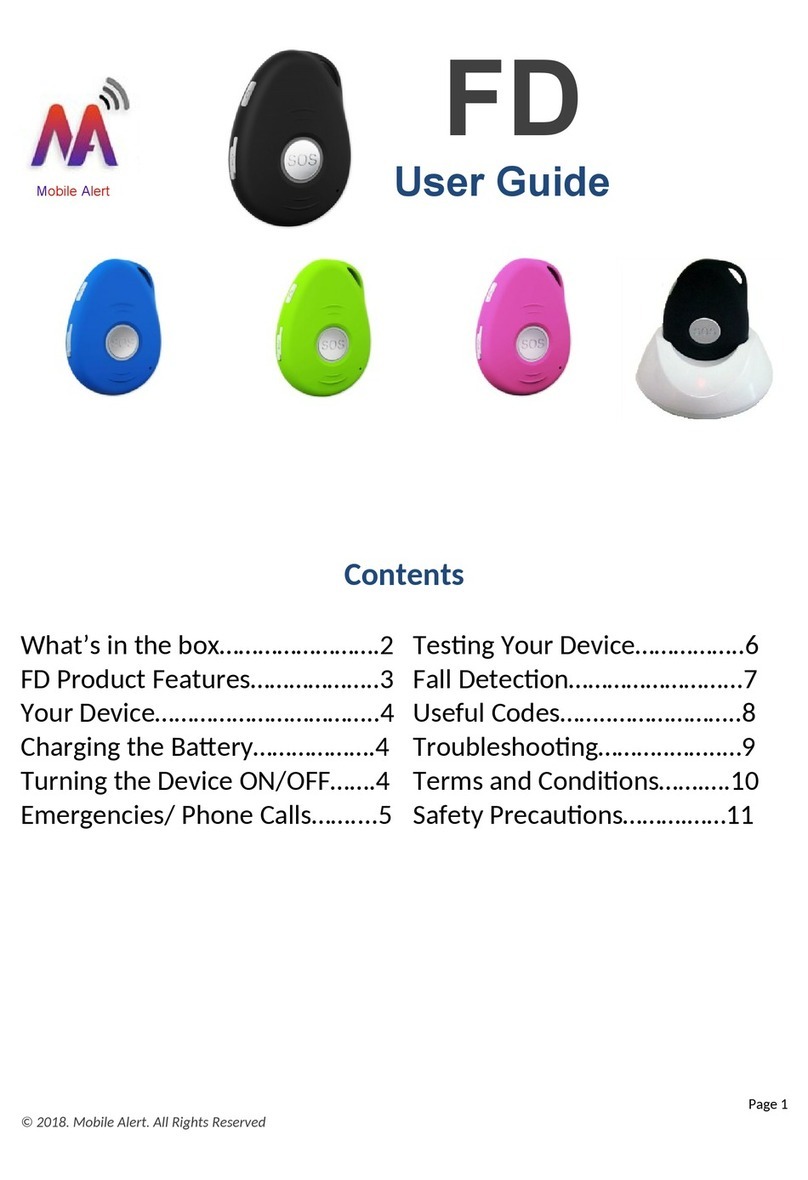 Mobile Alert FD user guide