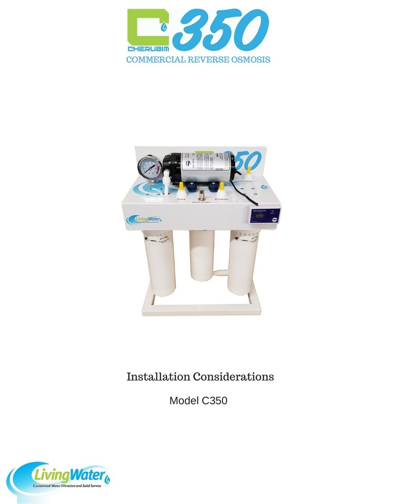 Living Water C350 Installation Considerations
