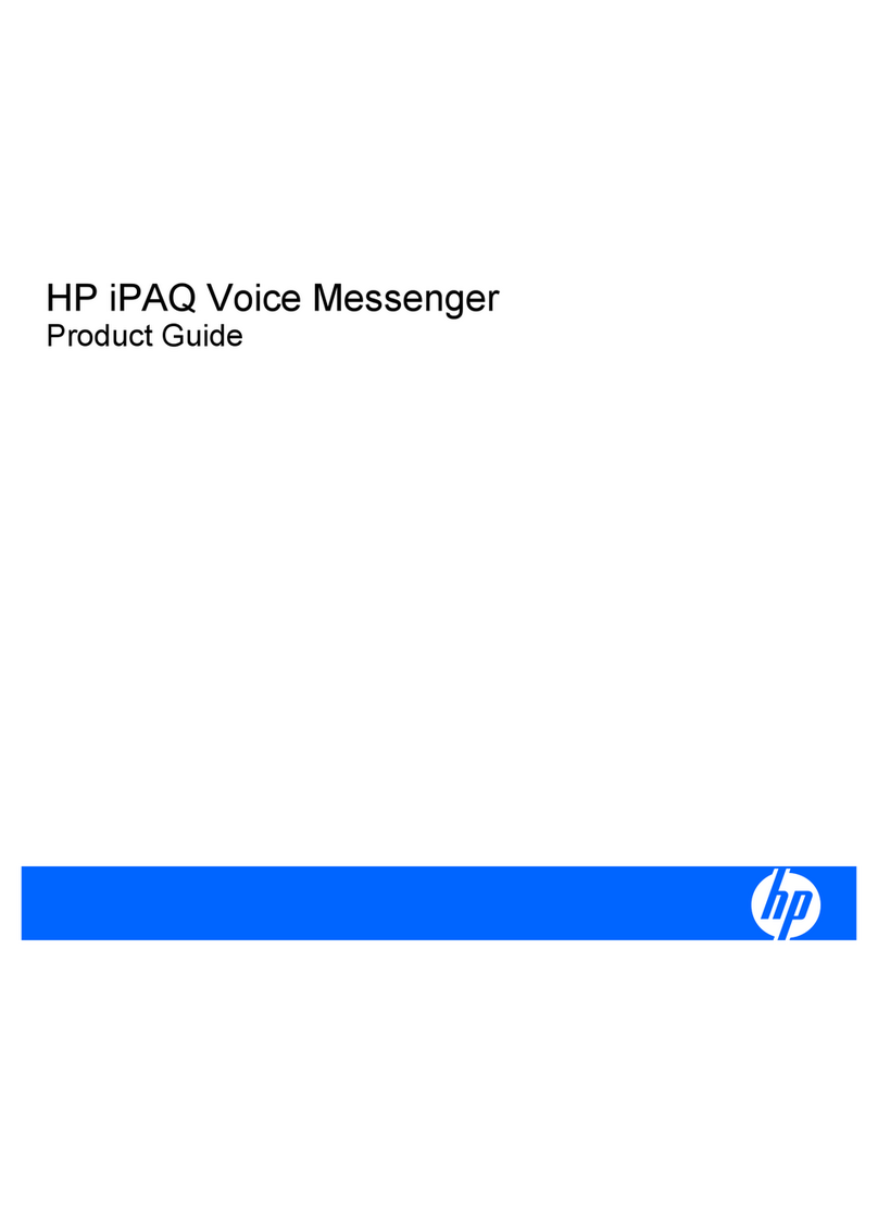 HP iPAQ User manual