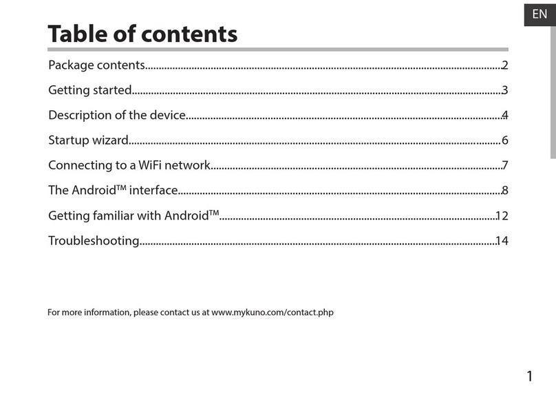 Archos kuno 4 User manual
