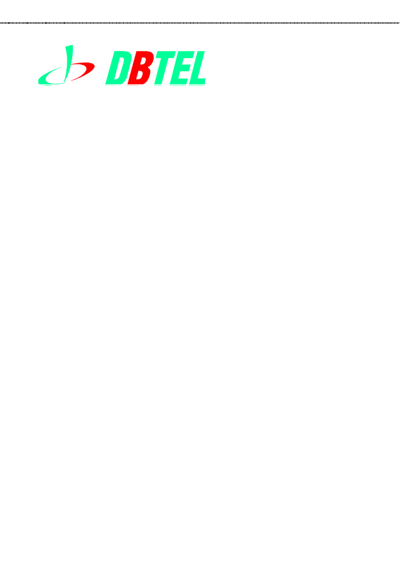 DBTEL 8055T User manual