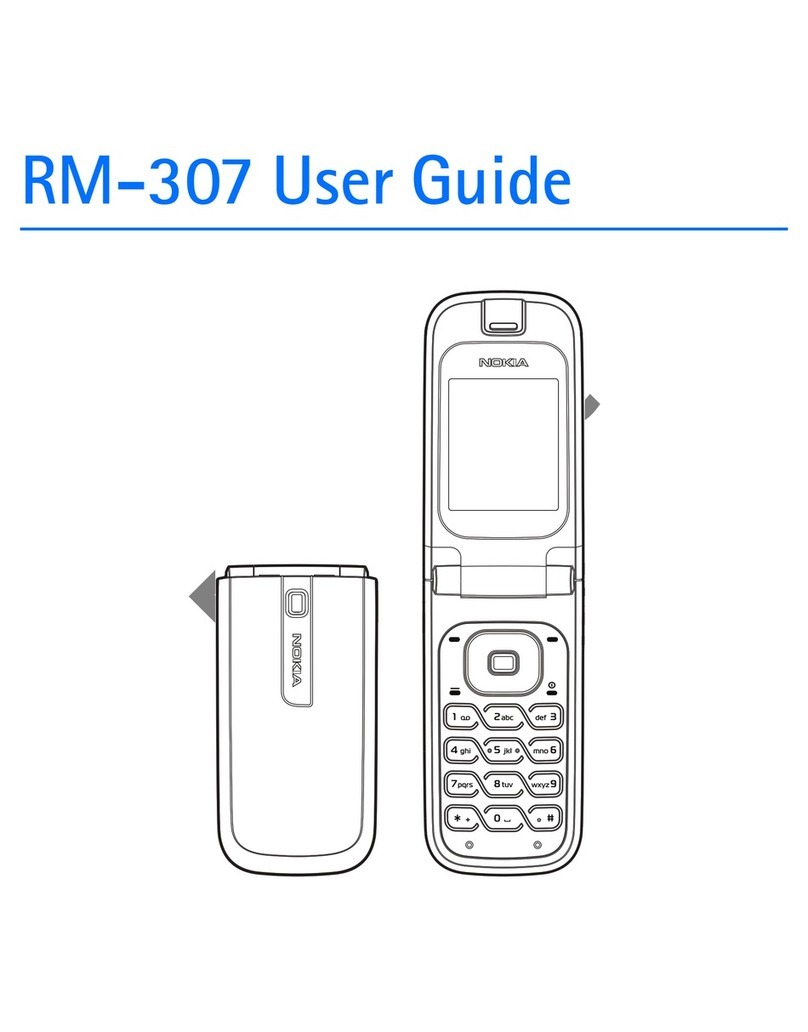 Nokia RM-307 User manual