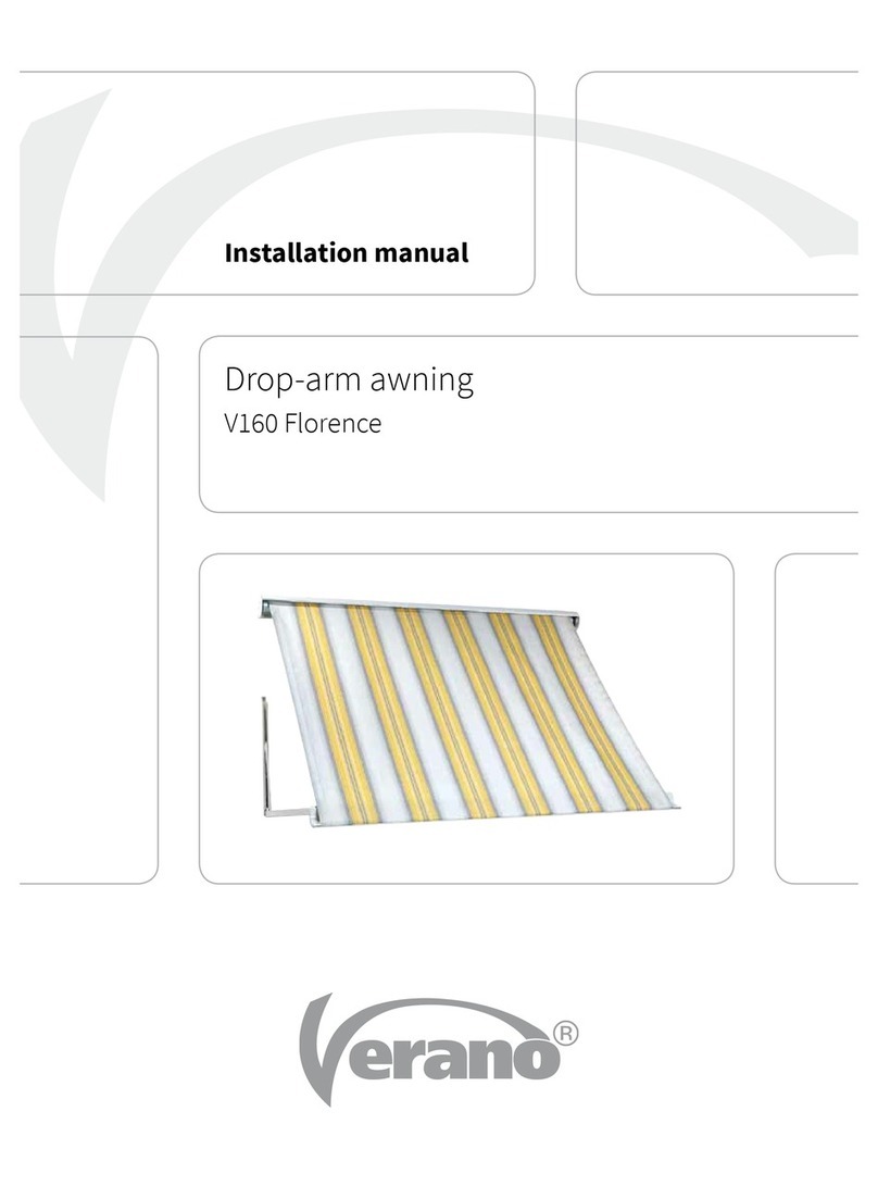 Verano V160 Florence installation manual