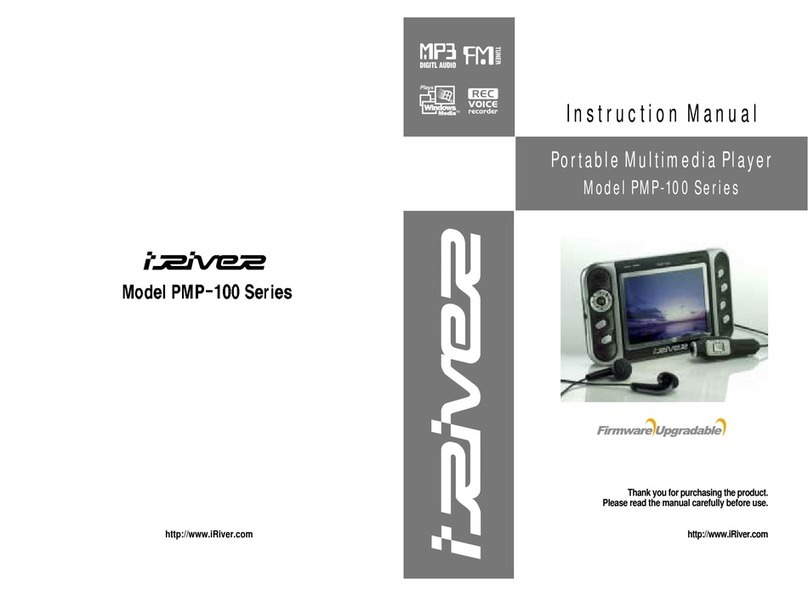 IRiver PMP-100 Series User manual