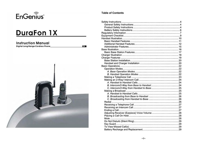EnGenius DURAFON 1X instruction manual