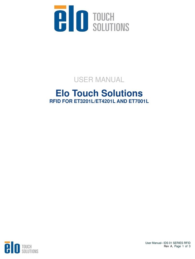Elo Touch Solutions ET3201L User manual