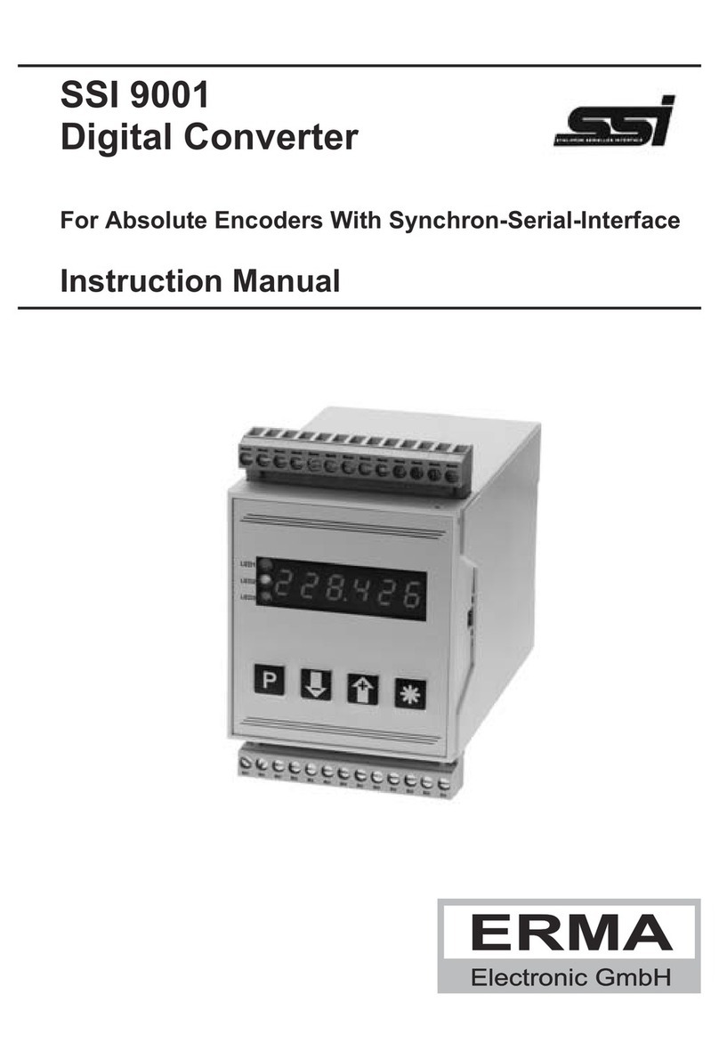 Erma Electronic SSI 9001 instruction manual Erma Electronic SSI 9001 instruction manual