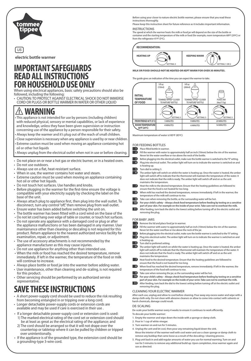 Tommee Tippee 1072 instructions