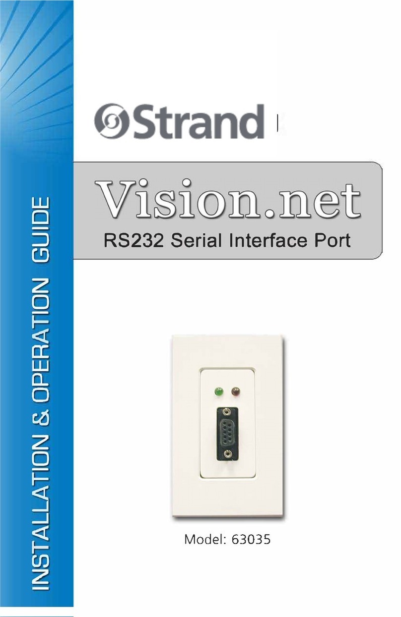 Strand Lighting 63035 Original operating instructions