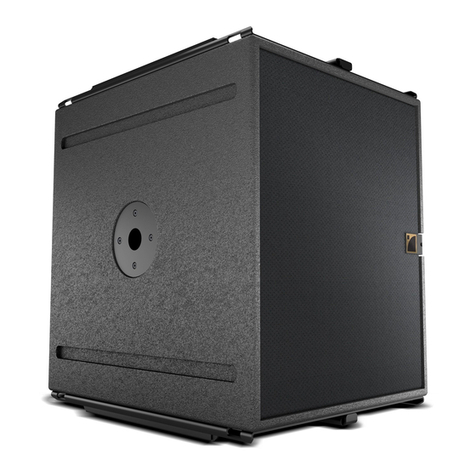 L-Acoustics KIVA SB15M owner's manual