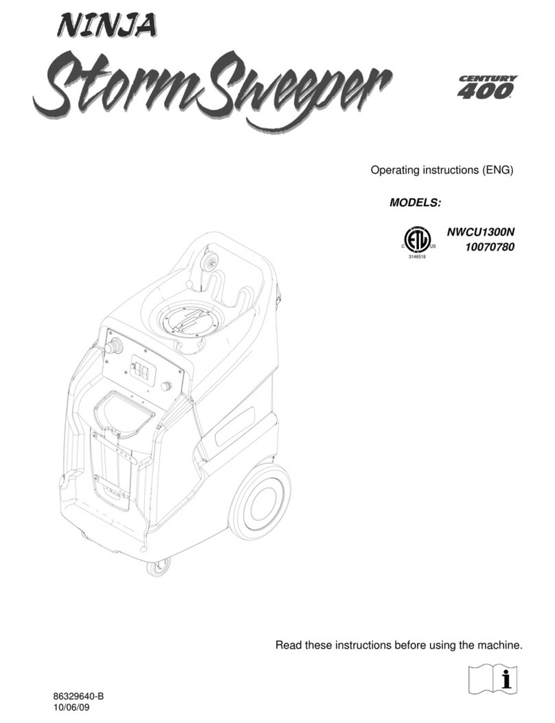 Ninja StormSweeper NWCU1300N User manual