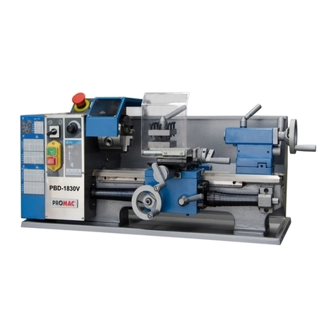 Promac PBD-1830V User manual