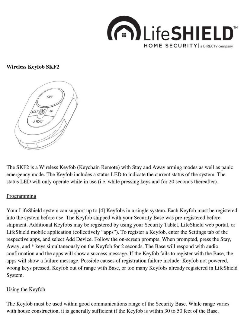 LifeShield SKF2 manual