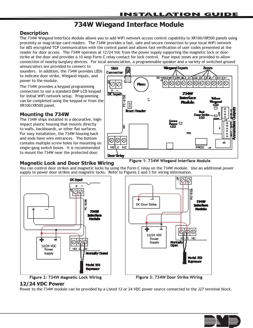 DMP Electronics XR100 User manual DMP Electronics XR100 User manual