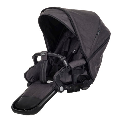 Emmaljunga NXT SEAT UNIT FLAT User manual