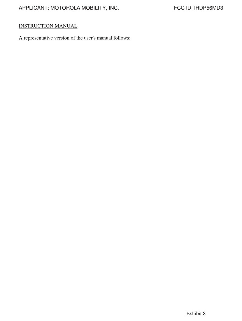 Motorola ELECTRIFY M User manual