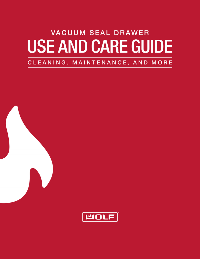 Wolf VS24 User manual