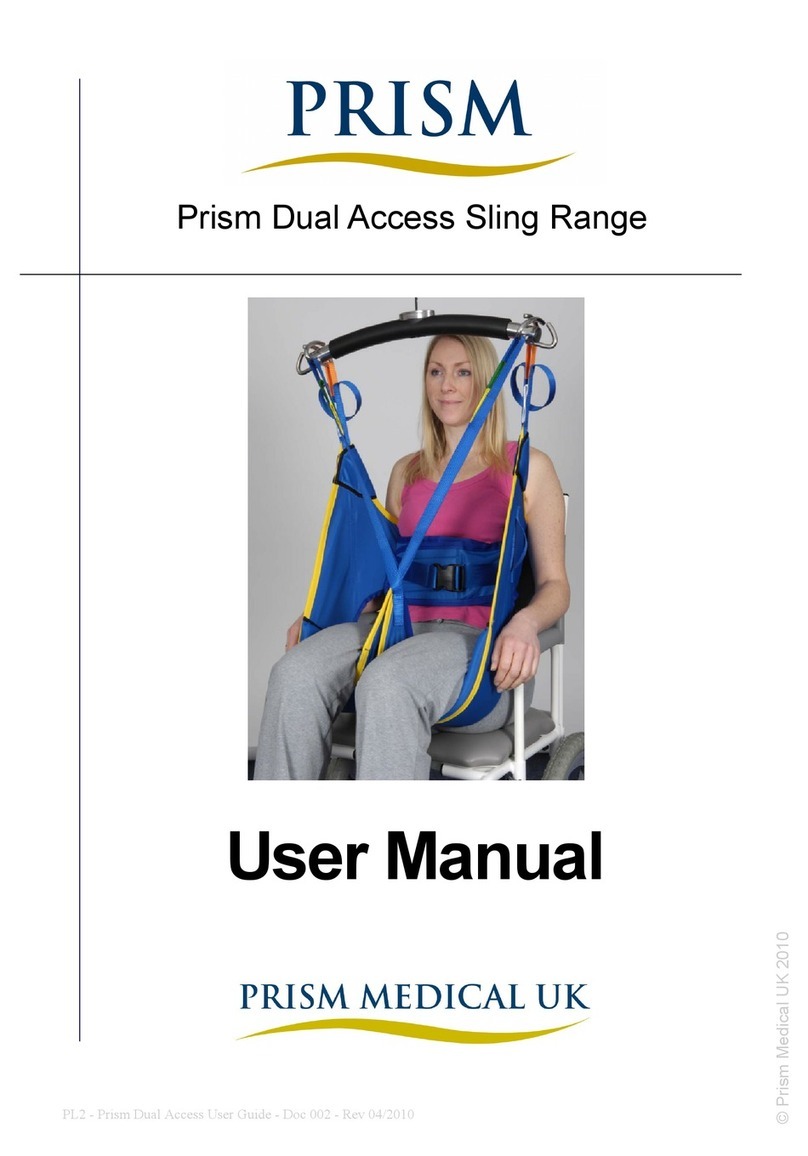 Prism Medical UK Dual Access Sling Child user manual
