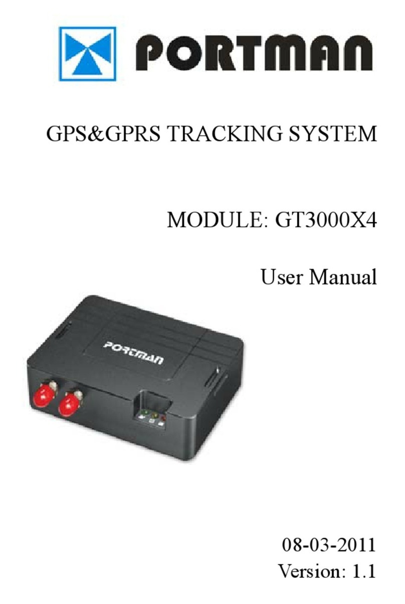 PORTMAN GT3000X4 user manual