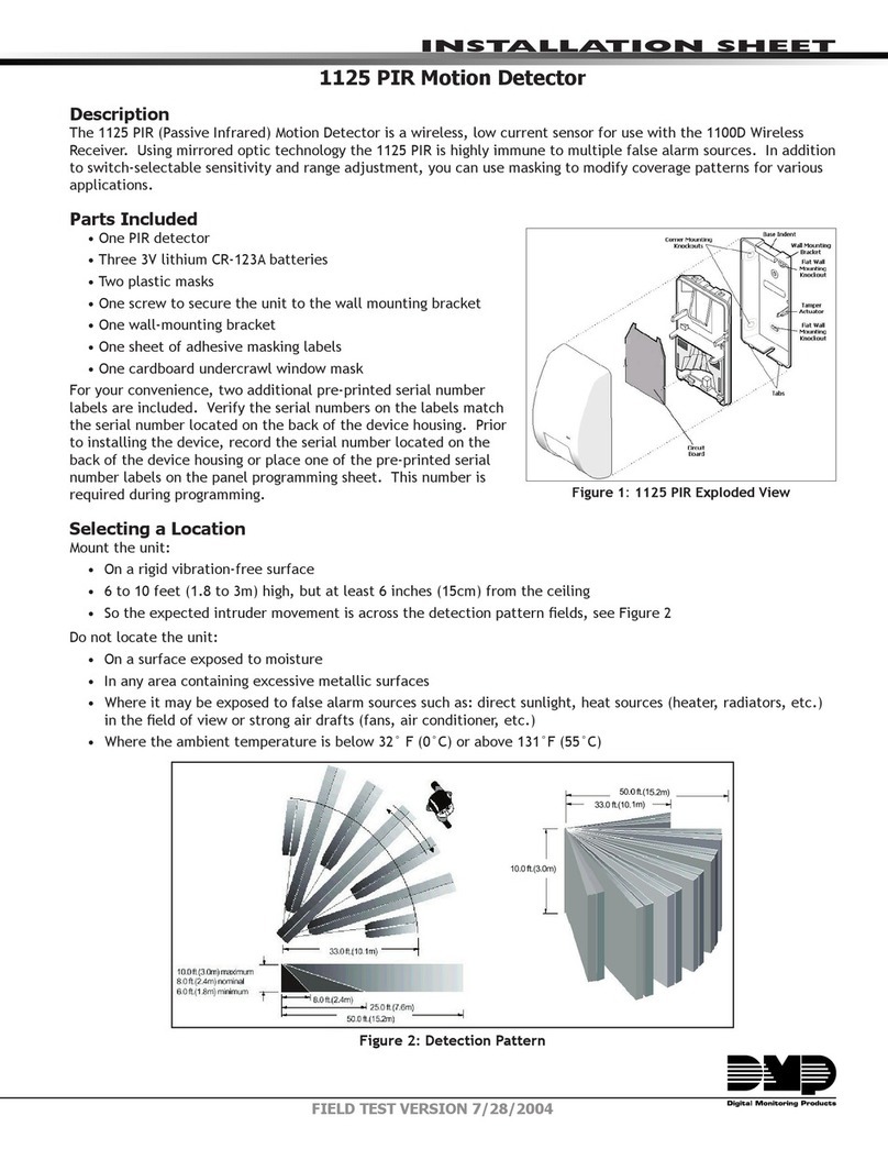 DMP Electronics 1125 Assembly instructions