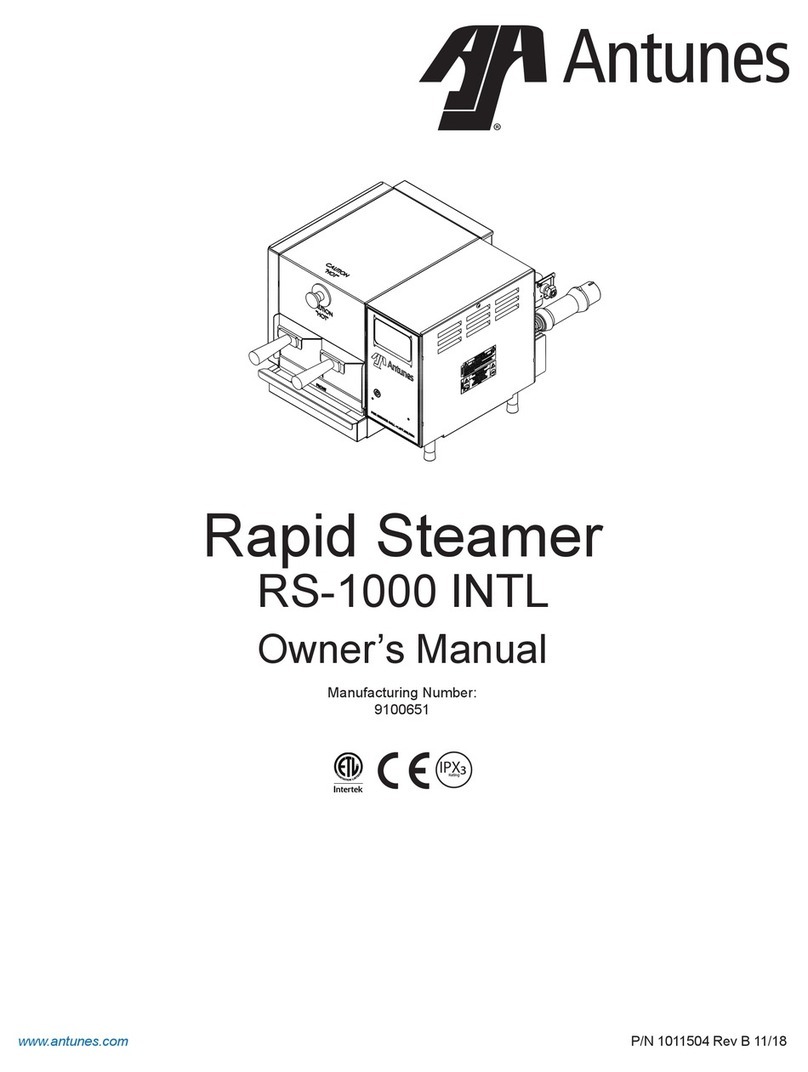 Antunes RS-1000 INTL User manual