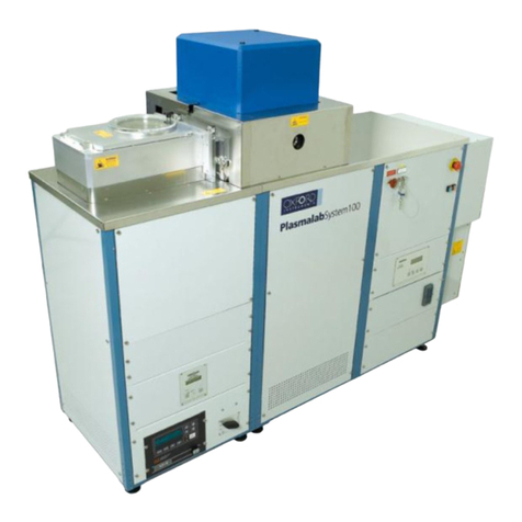 Oxford Instruments PlasmalabSystem100 Installation and user guide