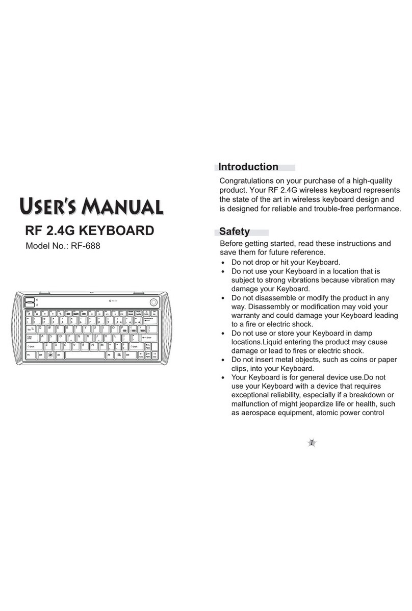 ZIPPY RF-688 User manual