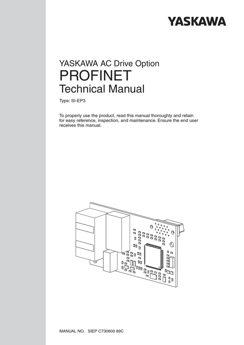 YASKAWA SI-EP3 User manual