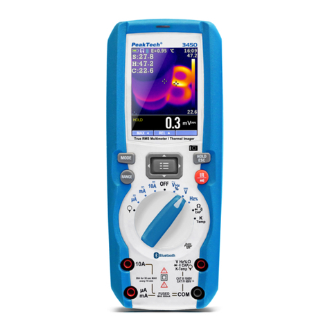 PeakTech 3450 User manual PeakTech 3450 User manual