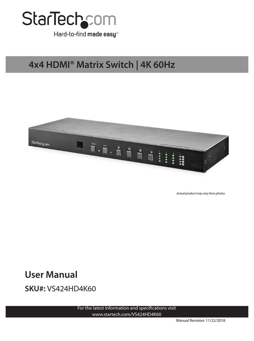 StarTech.com VS424HD4K60 User manual