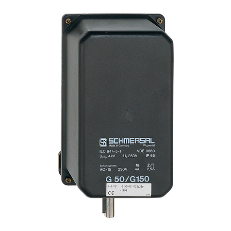 schmersal G50 operating instructions