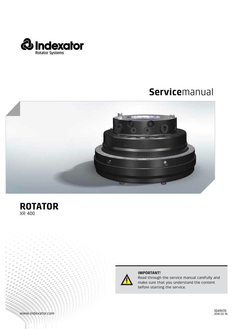 Indexator XR 400 User manual
