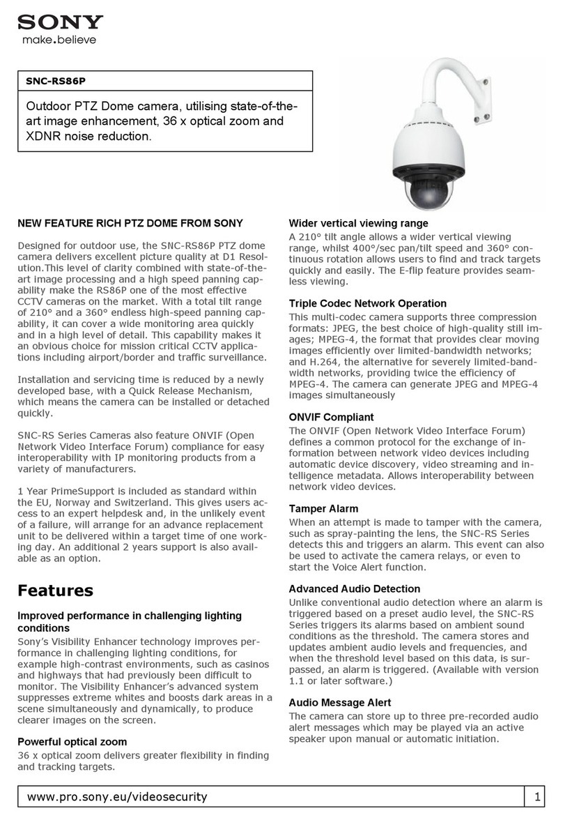Sony SNC-RS86P manual