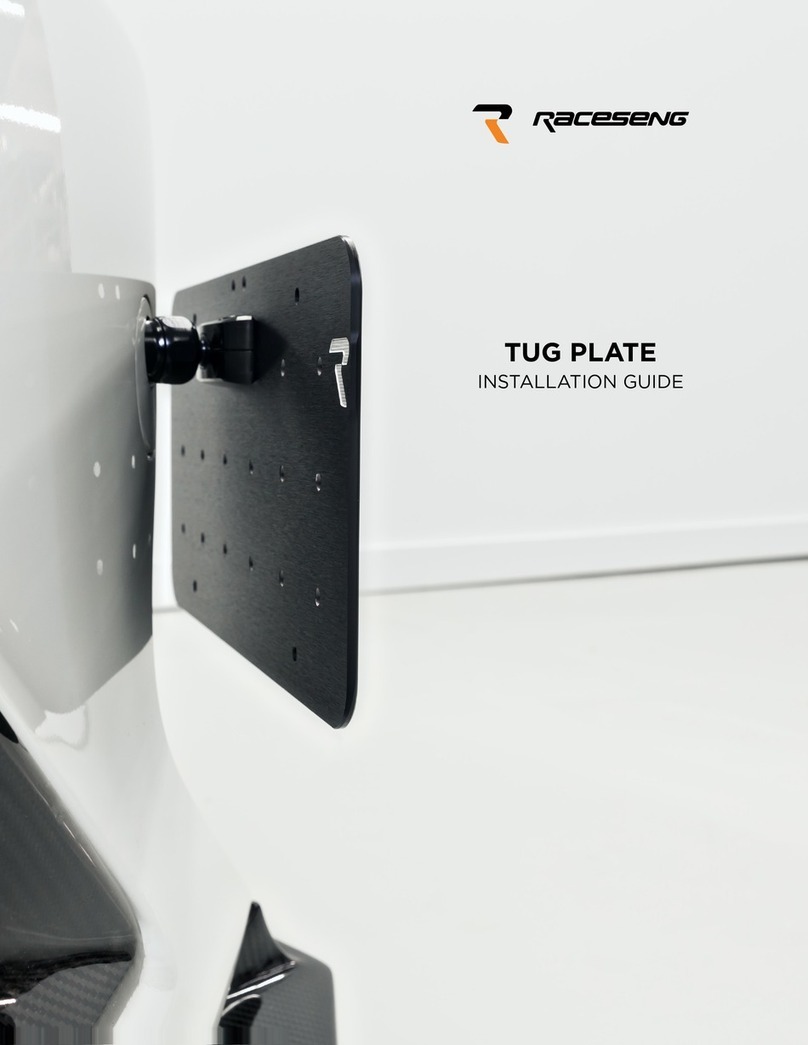 Raceseng TUG PLATE installation guide