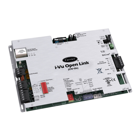 Carrier i-Vu Open Link Installation and startup guide